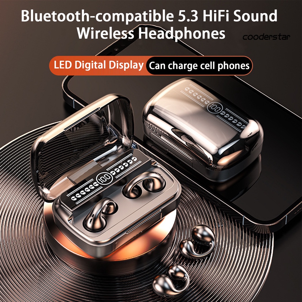 Tai Nghe Nhét Tai Không Dây Air 80 Chống Nước Kết Nối Bluetooth 5.3 Âm Thanh HiFi Kiểu Dáng Thể Thao