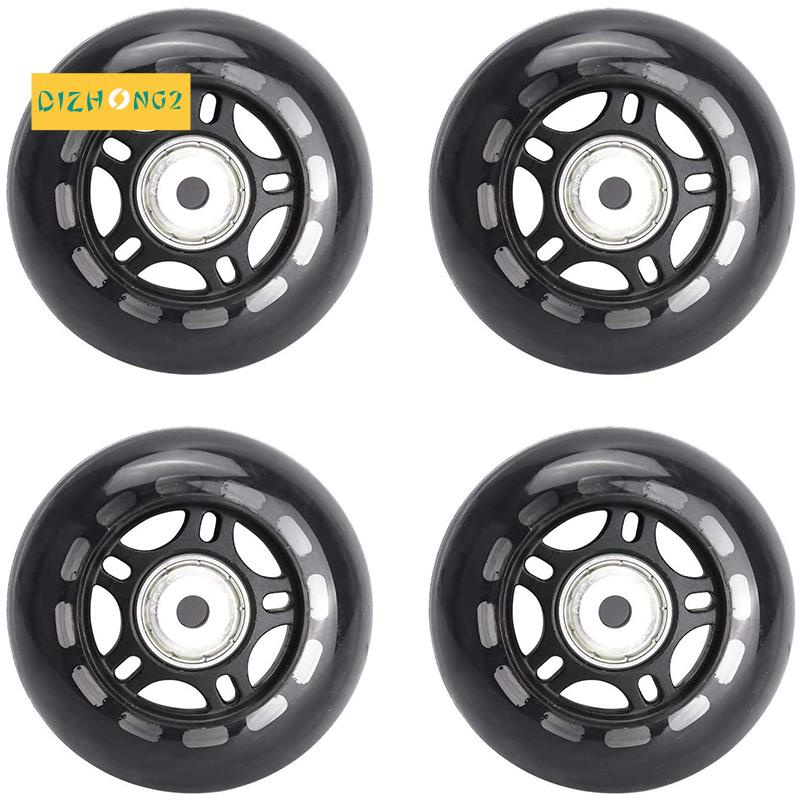 Bộ 4 Bánh Xe Trượt Patin Thay Thế Kèm Vòng Bi 70mm