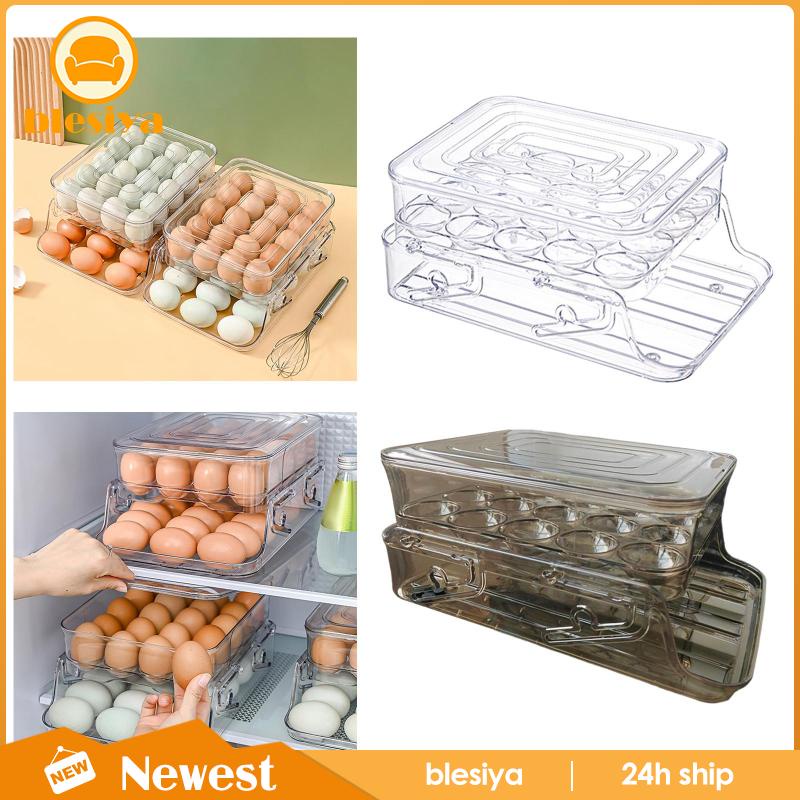 Hộp Đựng Trứng Trong Suốt Có Nắp Đậy Tiện Dụng Cho Nhà Bếp