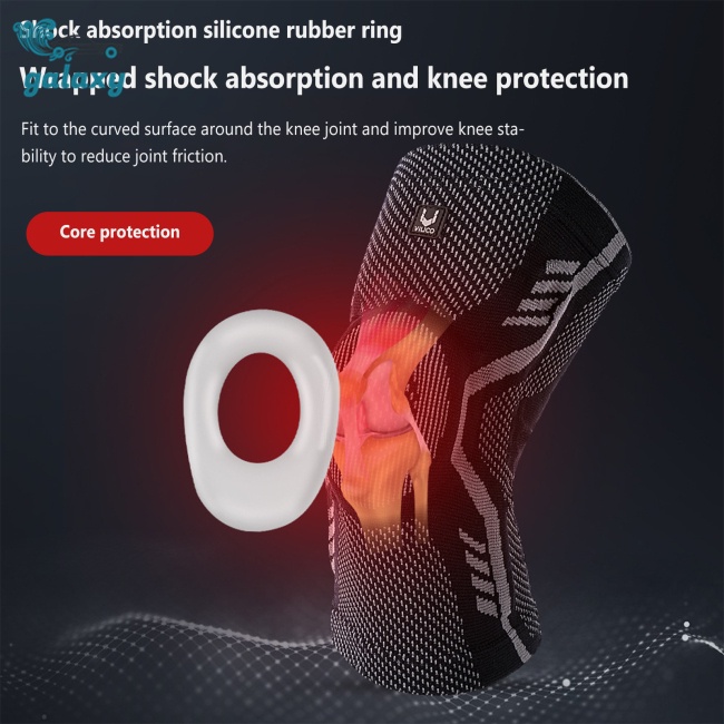Galaxy Băng Quấn Bảo Vệ Đầu Gối Chống Trượt Thoáng Khí Thoải Mái Cho Nam Nữ Sự Bảo Vệ