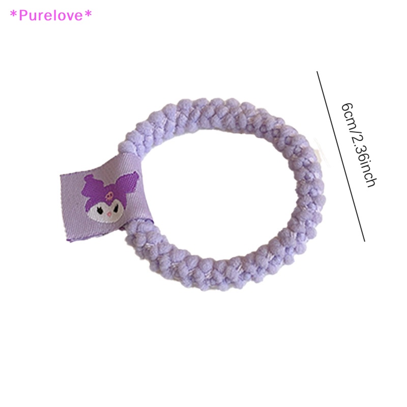 Dây Buộc Tóc Cao Su Co Giãn Màu Kẹo Ngọt Thời Trang Cho Nữ Mới