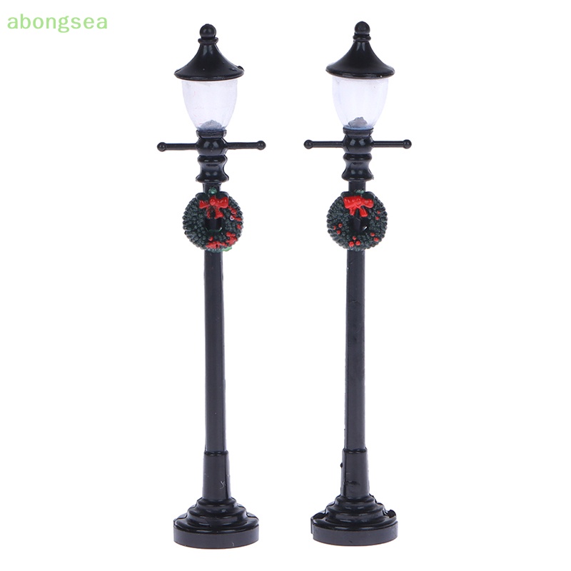 Mô Hình Đèn Đường Mini Tỉ Lệ 1 / 12 Trang Trí Nhà Búp Bê