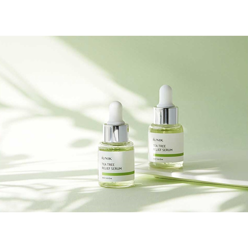 Serum 15ml / 25ml Chiết Xuất Từ Tràm Trà / Cây Calendula Làm Sạch Da Hiệu iUNIK