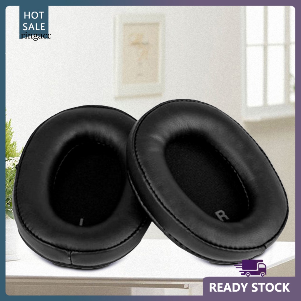 1 Cặp Đệm Tai Nghe Chụp Đầu Bằng Da Giả Protein Co Giãn Cách Âm Thay Thế Cho ATH-SR9 / DSR9BT