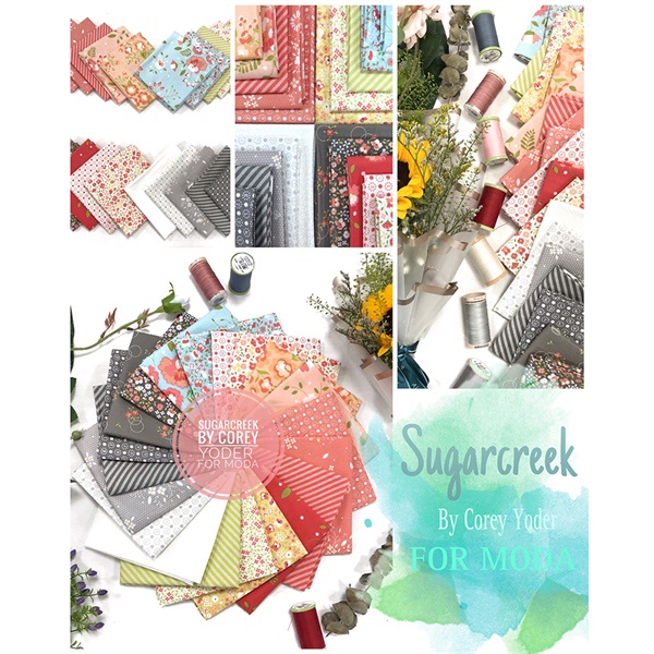 Sugercreek của Corey Yoder - Moda Fabrics 20 tấm 50 x 55