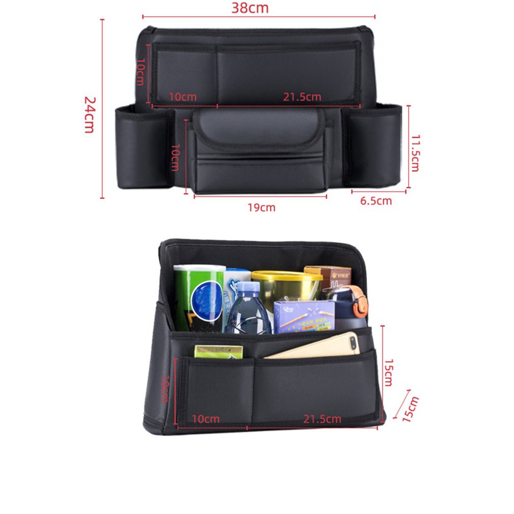 Car Seat Storage Box Holder For Front Pocket Handbag Organizer Multifunction [Q/3]
