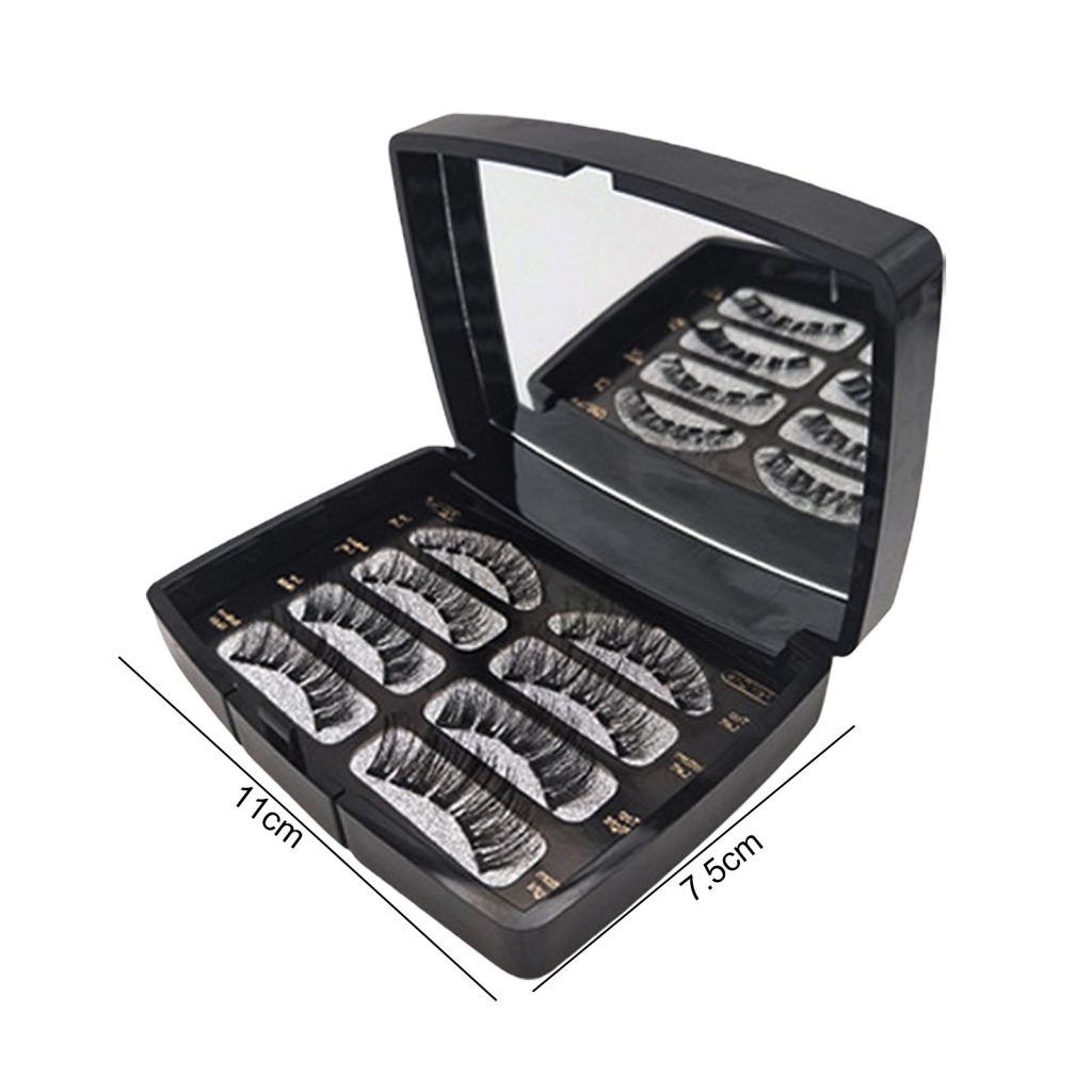 1 Set Lông Mi Giả 3D Từ Tính Thân Thiện Với Môi Trường Cho Nữ earthlink01.tw
