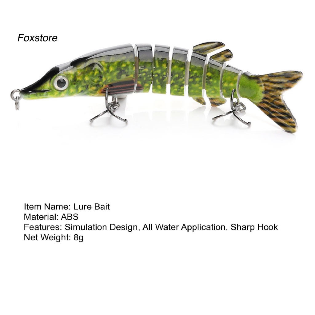 Mồi Câu Cá Giả Bằng ABS Thiết Kế Sinh Động