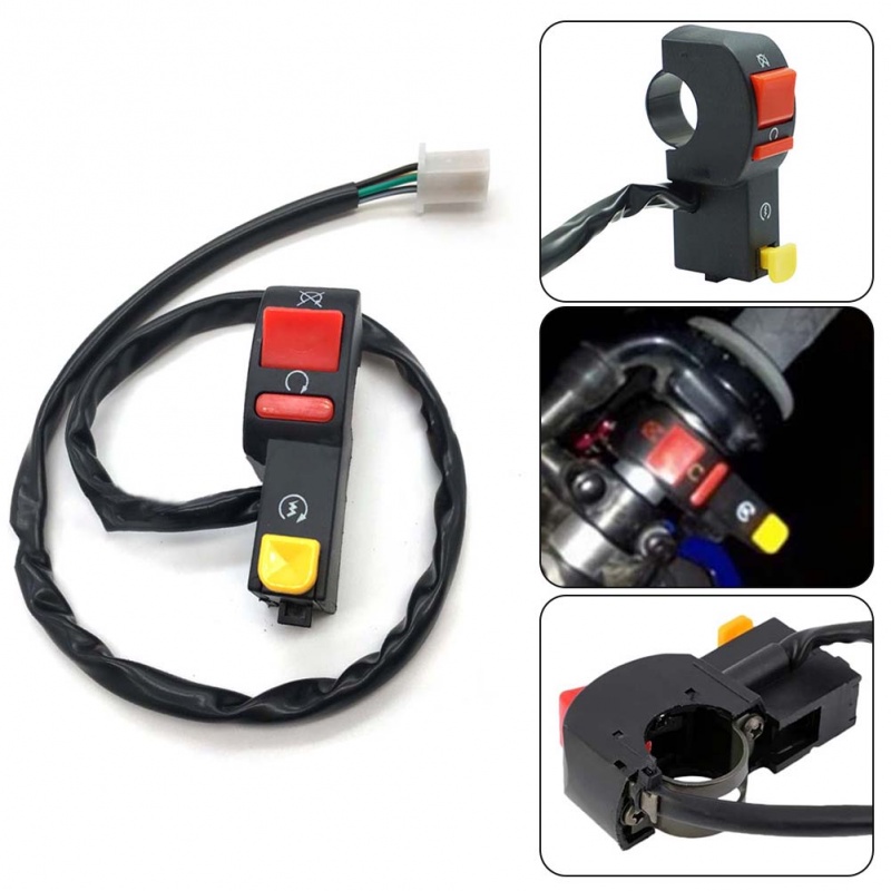 Nút BậT Tắt Tay CầM Xe Scooter &amp; Bộ Khởi Động Xe Máy ATV 2022 Chất Lượng Cao