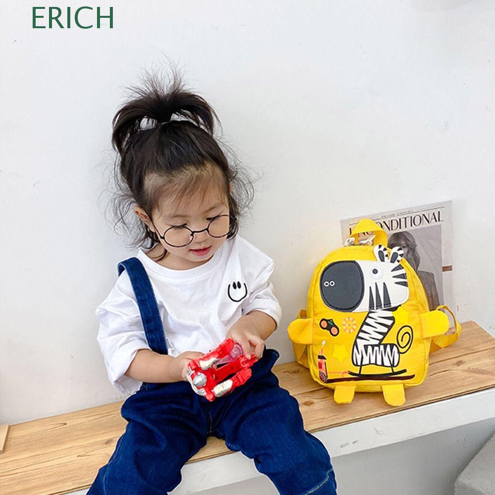 Ba Lô Nylon Hình Động Vật Dễ Thương An Toàn Mùa Hè Có Thể Điều Chỉnh Cho Bé