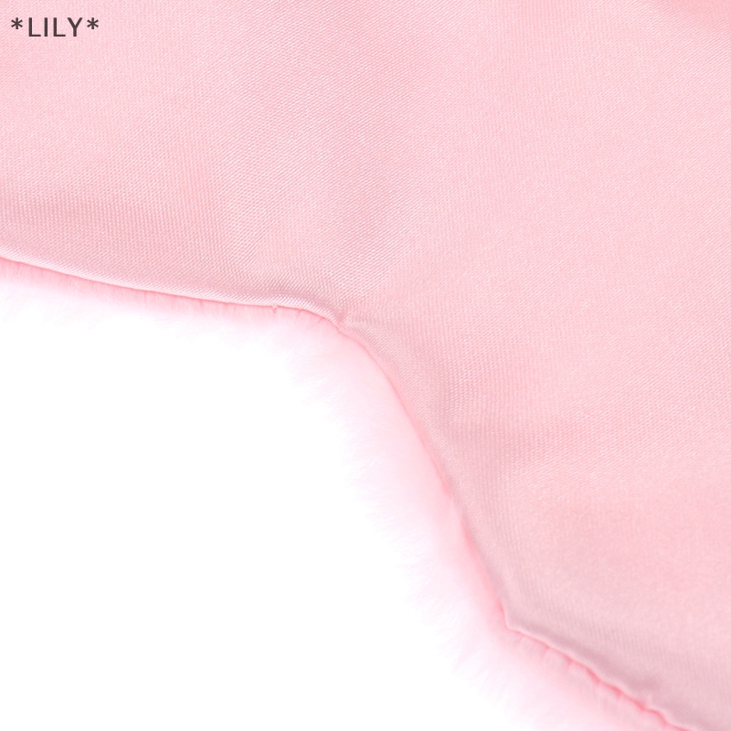 Lily ngủ mặt nạ bịt mắt mắt trẻ em Anime ngủ mặt nạ phim hoạt hình du lịch nghỉ ngơi uuu