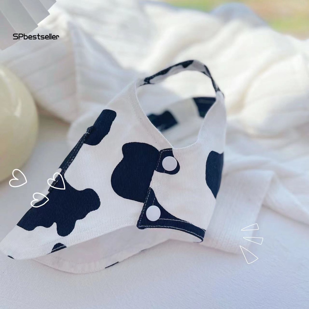 1 Bộ Dây Dắt Thú Cưng Đi Dạo Chất Liệu Cotton Họa Tiết Hoa Xinh Xắn