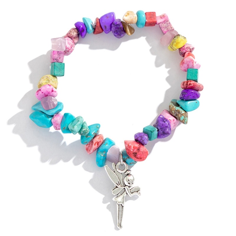 Vòng Tay Yoga Hạt Đá Năng Lượng Tự Nhiên Nhiều Màu Mini