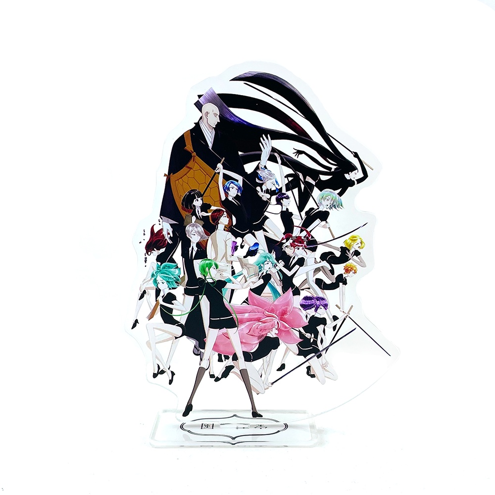 Houseki no Kuni Phosphophyllite Mô Hình Bánh Kem Kim Cương Nam Cinnabar Kongou- sensei Bằng acrylic