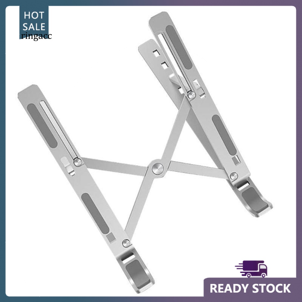 Giá Đỡ Laptop Bằng Hợp Kim Nhôm Chống Trượt Có Thể Gấp Gọn Tiện Dụng