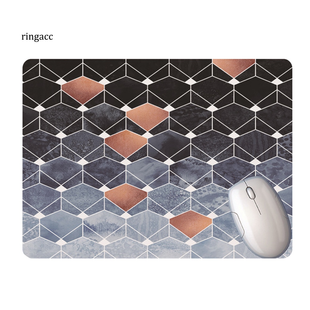 Tấm Lót Chuột RGA Siêu Mỏng Chống Trượt Bằng Polygon Nhiều Màu Sắc Tiện Dụng Cho Laptop