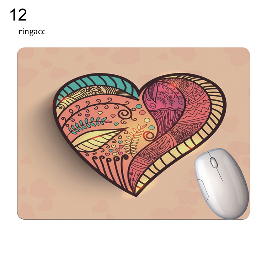 Tấm Lót Chuột RGA RGA Mềm Siêu Mỏng Chống Trượt Có Đệm Cổ Tay Dùng Cho Văn Phòng