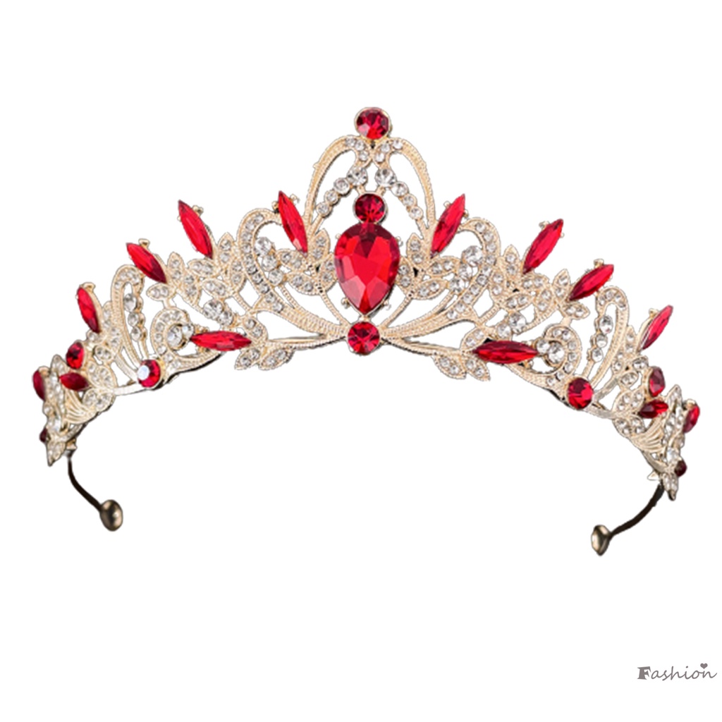 Vương Miện Công Chúa Đính Đá Cho Cô Dâu