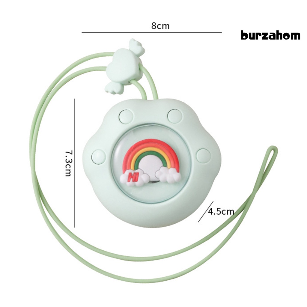 1 Bộ Quạt Làm Mát Mini 3 Cánh Đeo Cổ Sạc Cổng USB Dành Cho Gia Đình