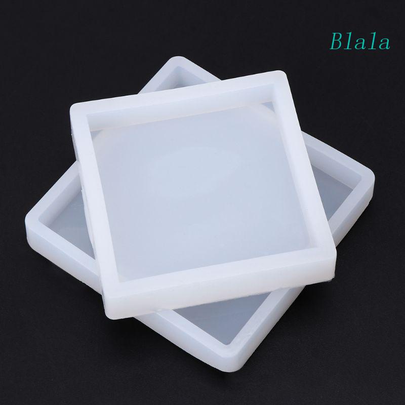 Khuôn Silicone Hình Vuông 3D Làm Đồ Thủ Công