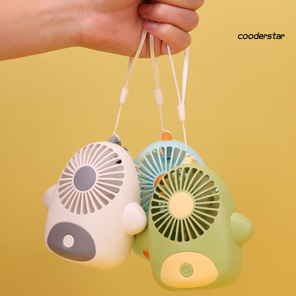 1 Bộ Quạt Điện Để Bàn 2 Tốc Độ Gió Mạnh Sạc USB Không Gây Tiếng Ồn Có Đèn Ngủ Tiện Dụng