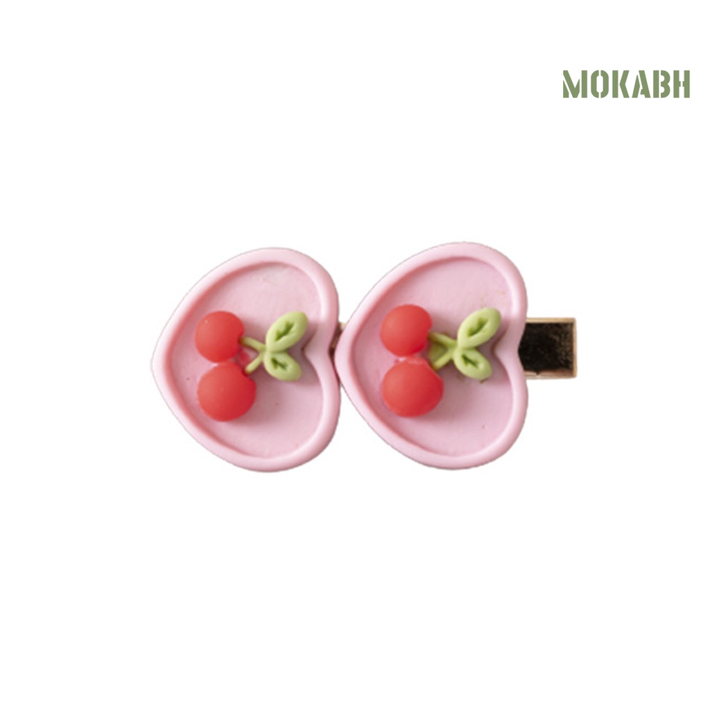 Kẹp Tóc Hình Gấu Hoạt Hình Bằng Thép Không Gỉ Co Giãn Gọn Nhẹ Chống Trượt Cho Bé Gái