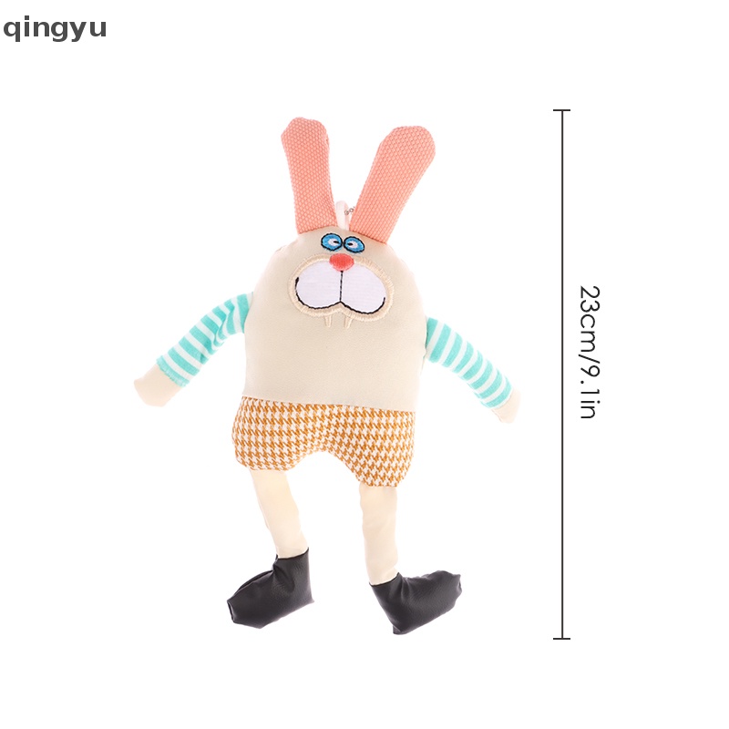 Móc Khóa Thỏ Nhồi Bông Hoạt Hình Xinh Xắn