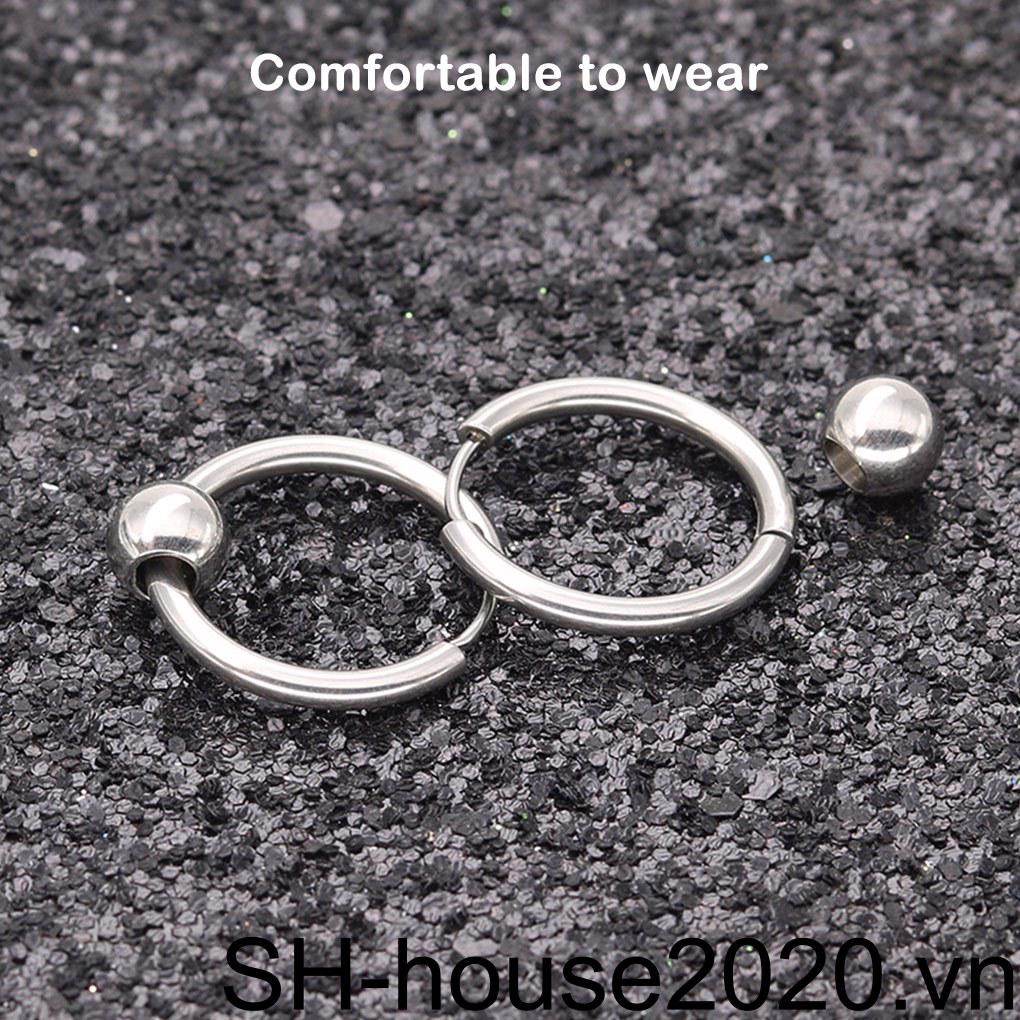 1 Đôi Bông Tai Thiết Kế Tinh Tế Thời Trang Cho Nam Và Nữ