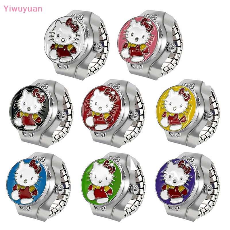 < Yiwuyuan > Đồng Hồ Điện Tử Bằng Thép Titan Dễ Thương Nhẹ Và Tiện Lợi Mới