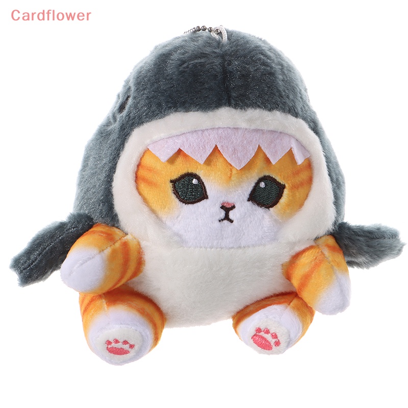 &lt; Cardflower &gt; Thú Nhồi Bông Hoạt Hình Cá Mập Tôm Chiên Kawaii Mofusand Dễ Thương Mới