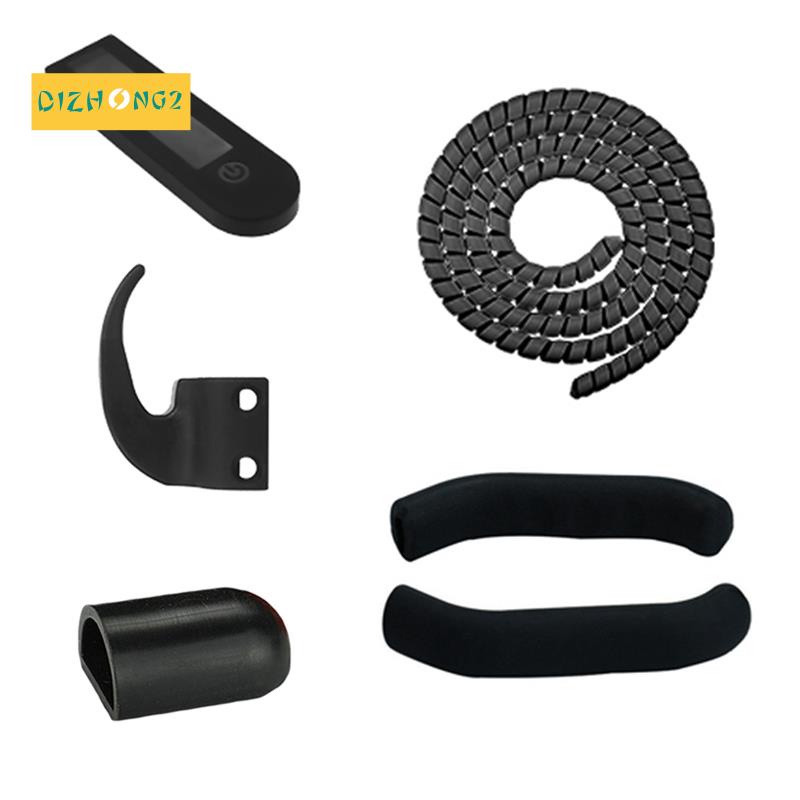 1 Bộ Móc Treo Đồ Mini Bằng Nylon Màu Đen Cho Xe Điện Ninebot MAX G30