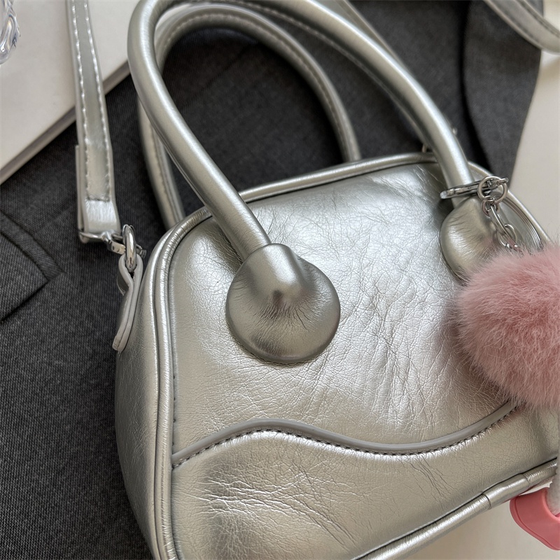 Túi Xách Da PU Đeo Chéo Màu Trơn Thời Trang Chất Lượng Cao Cho Nữ