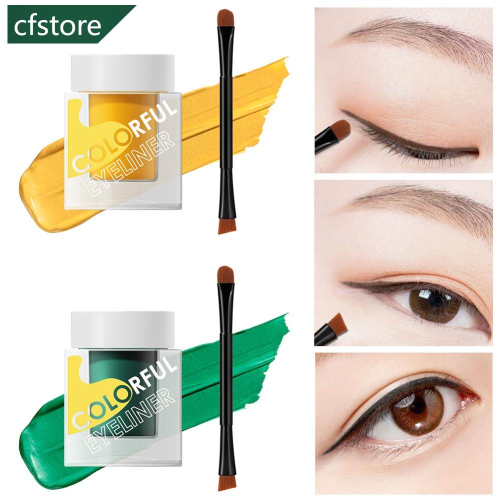 Bút Kẻ Mắt Nước Nhanh Khô Chống Thấm Nước Và Mồ Hôi Kèm Cọ Chuốt Tiện Lợi B9D1