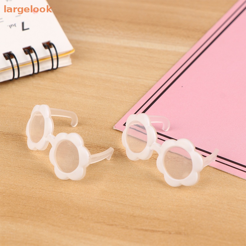 Kính Mát Gọng Nhựa Trong Suốt Cho Búp Bê Tỉ Lệ 1 / 6