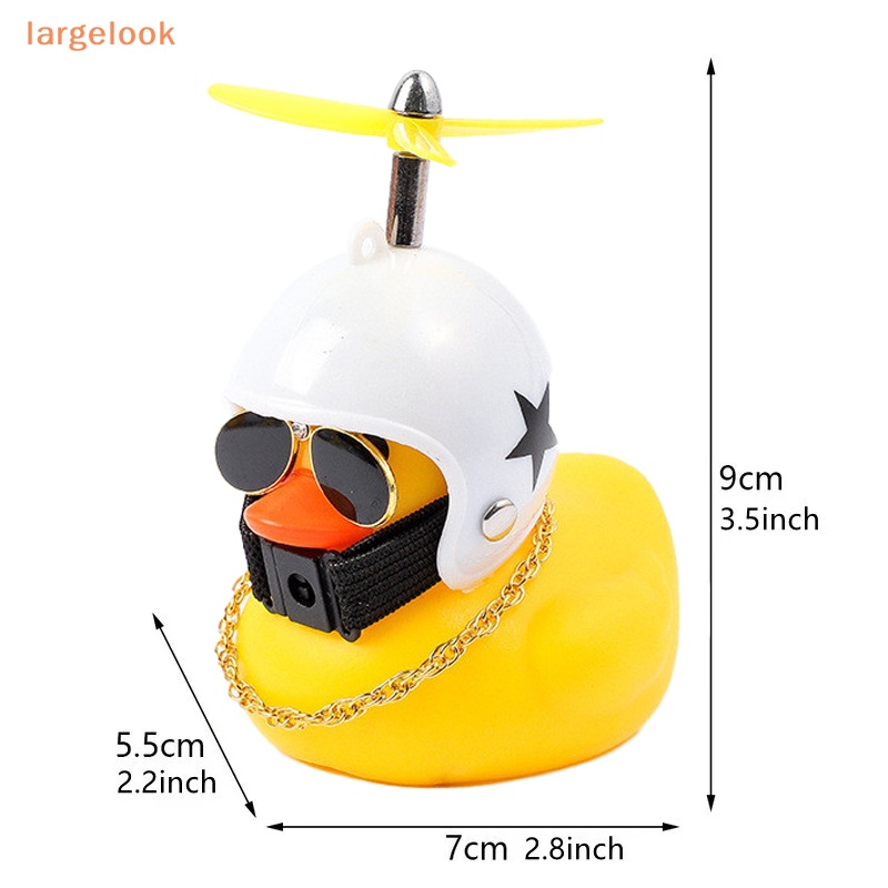 Vịt Vàng Đội Mũ Bảo Hiểm Xe Đạp Chống Gãy Cỡ Lớn [Biglook]