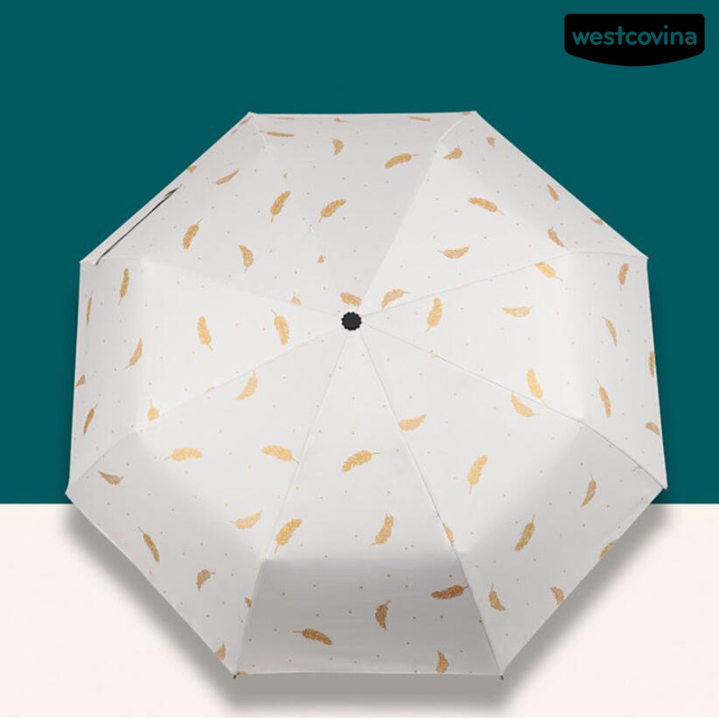 [COD]☁Dù Gấp Ba Khúc Tự Động Bằng Polyester Che Mưa Gió Toàn Diện