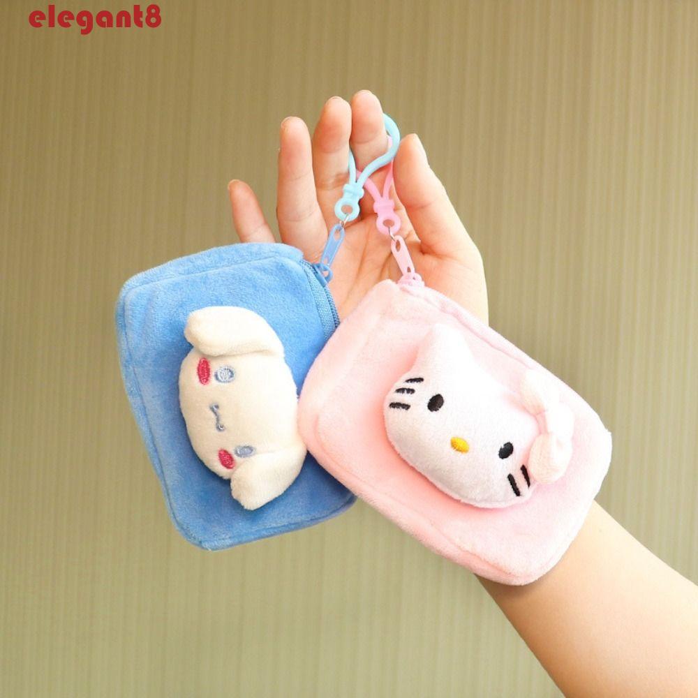 Túi Đựng Mỹ Phẩm / Khăn Ăn / Mỹ Phẩm / Tiền Xu Mini Hình Kuromi Melody Hoạt Hình Thanh Lịch