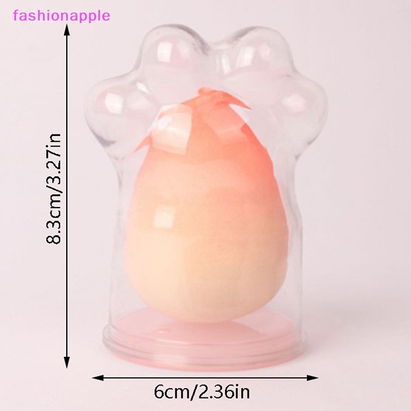 Mút Trang Điểm Hình Vỏ Trứng Mèo Màu Gradient