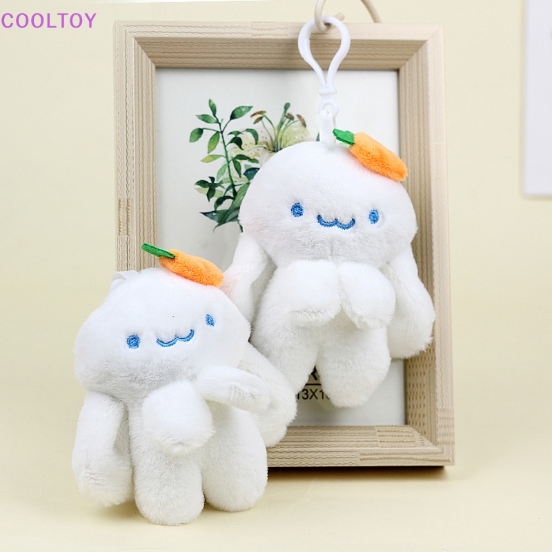 Móc Khóa Hình Bạch Tuộc / Thỏ Hoạt Hình Nhồi Bông Dễ Thương