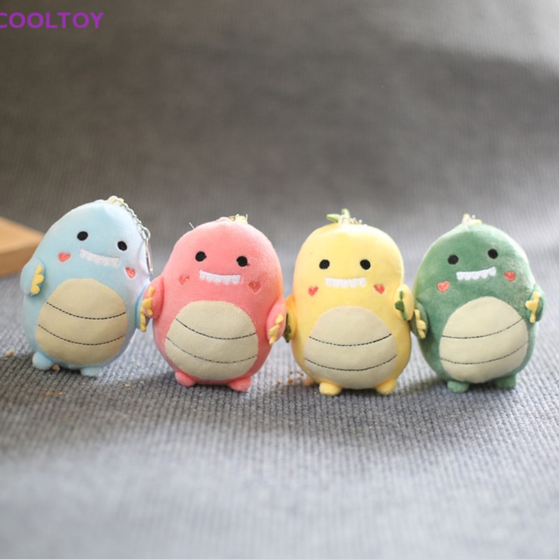 1 Móc Khóa Khủng Long Nhồi Bông Đáng Yêu Thời Trang