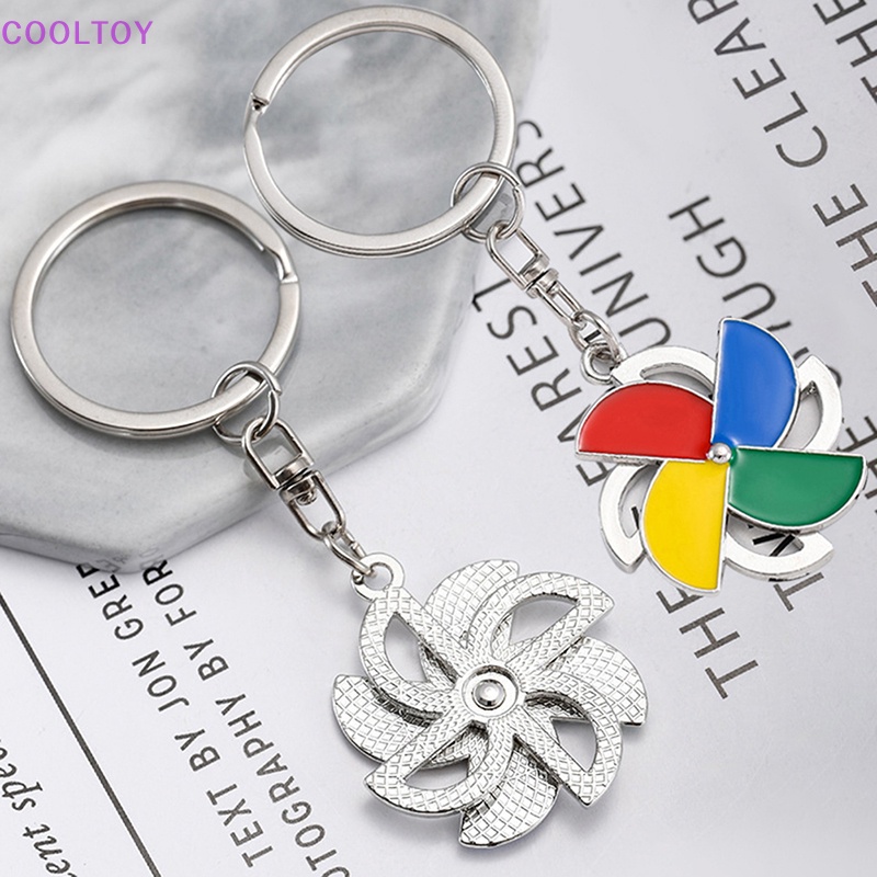 Cooltoy Móc Khóa Hình Cối Xay Gió Nhiều Màu Sắc Giải Tỏa Căng Thẳng Cho Túi Xách / Xe Hơi