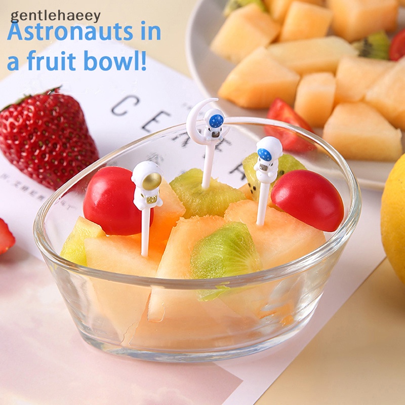 Nĩa Ăn Trái Cây Tráng Miệng Hình Động Vật Hoạt Hình Mini Cho Trẻ Em