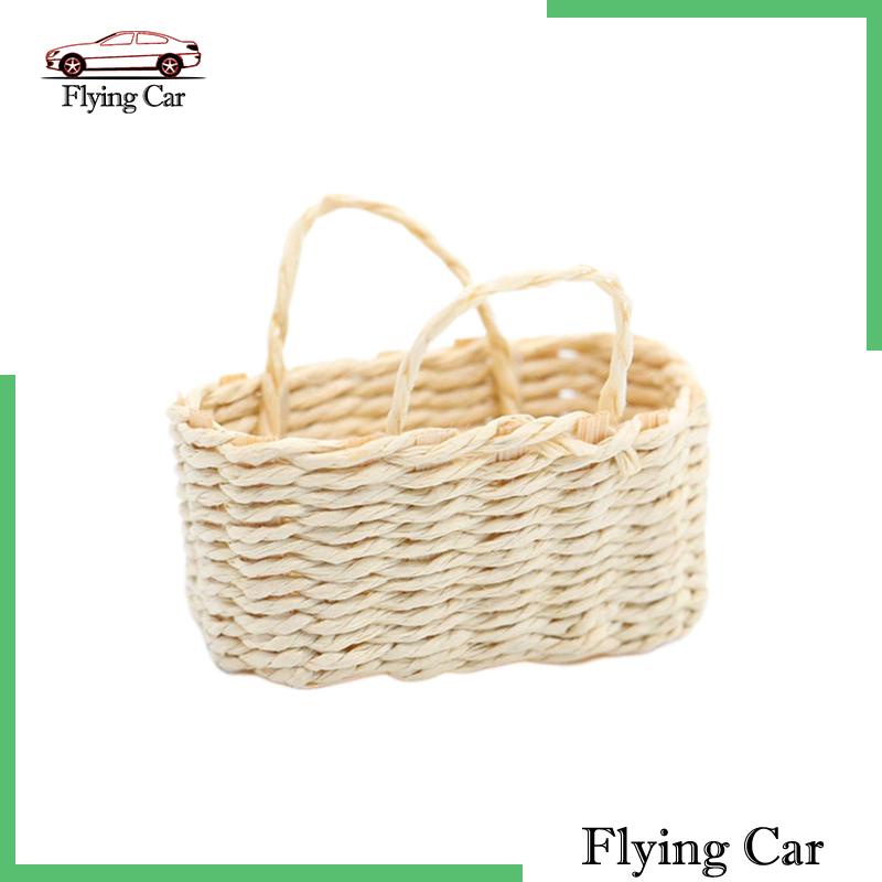 Giỏ Đan Tay Thủ Công Mini Phong Cách Dành Cho Nhà Búp Bê 1 / 12 Lzdjfmy2