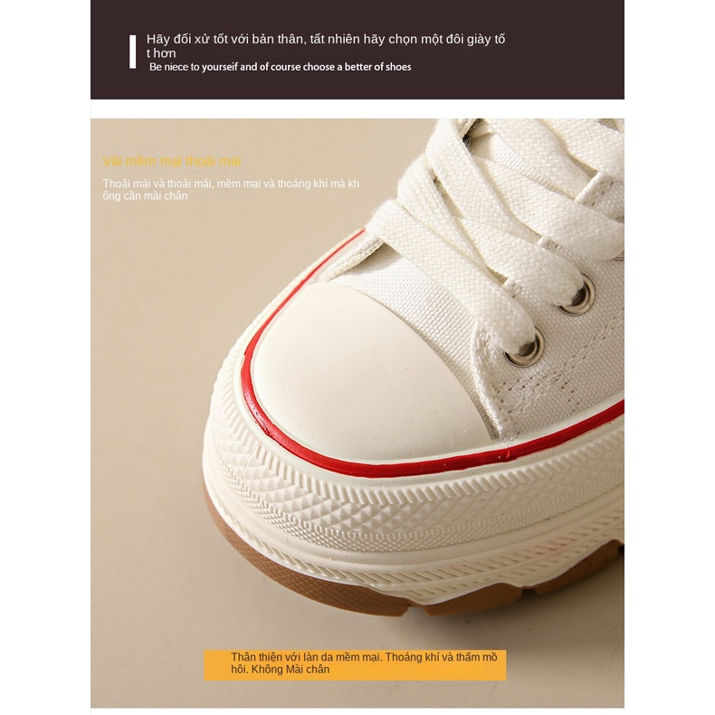 Giày Thể Thao Đế Dày Thoáng Khí Phong Cách Hàn Quốc Cho Nữ