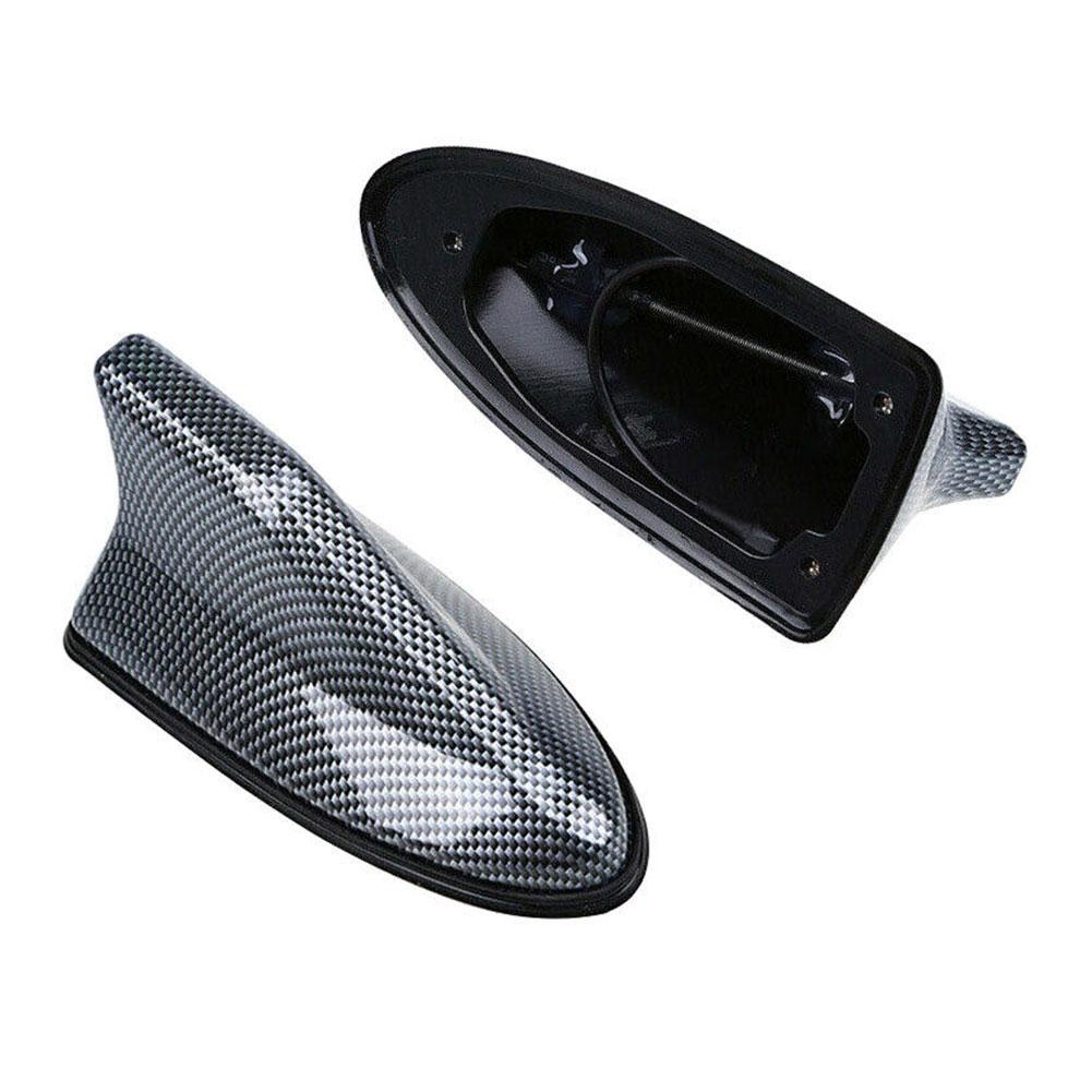 Ăng Ten Vây Cá Mập Bằng Sợi Carbon Gắn Nóc Xe Hơi F5X5