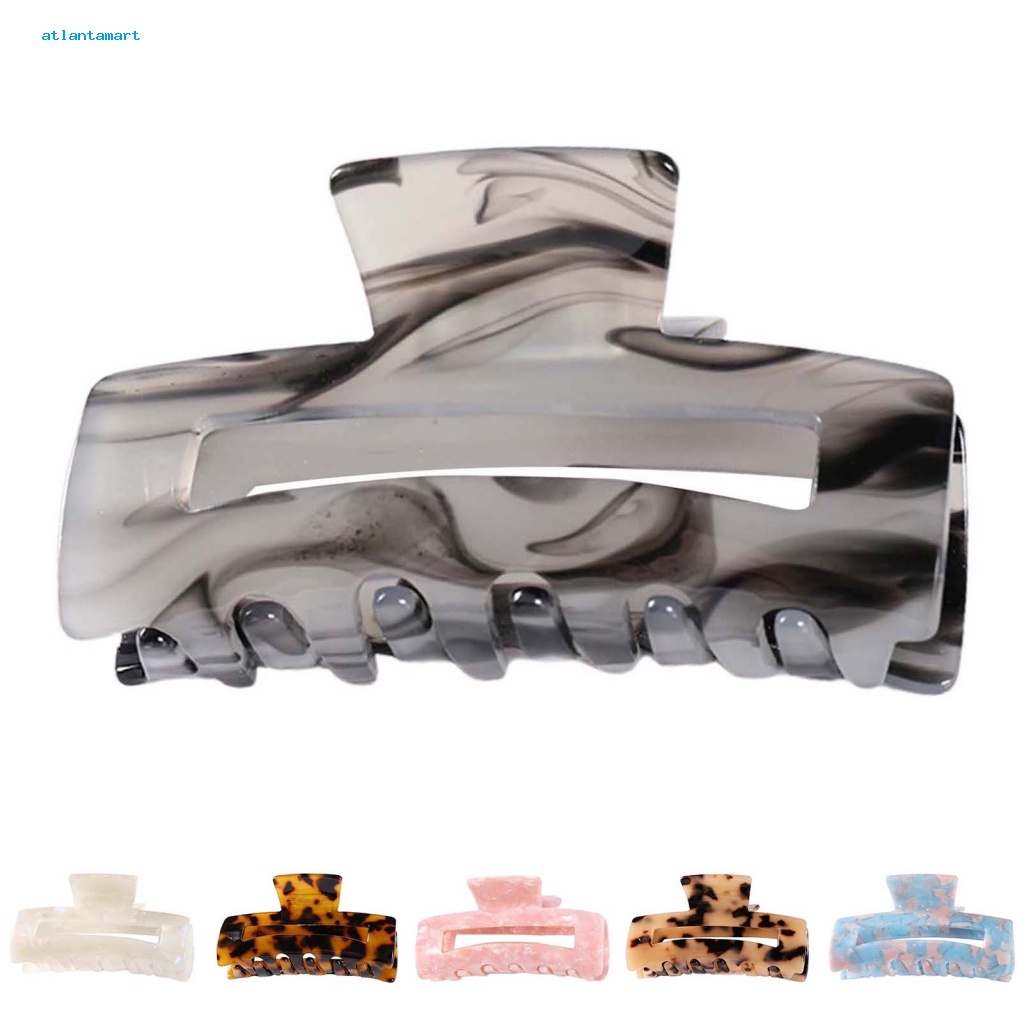 Túi Đựng Đồ Dùng Cao Cấp Tiện Dụng| Kẹp Tóc Càng Cua Lớn In Họa Tiết Da Báo Thời Trang