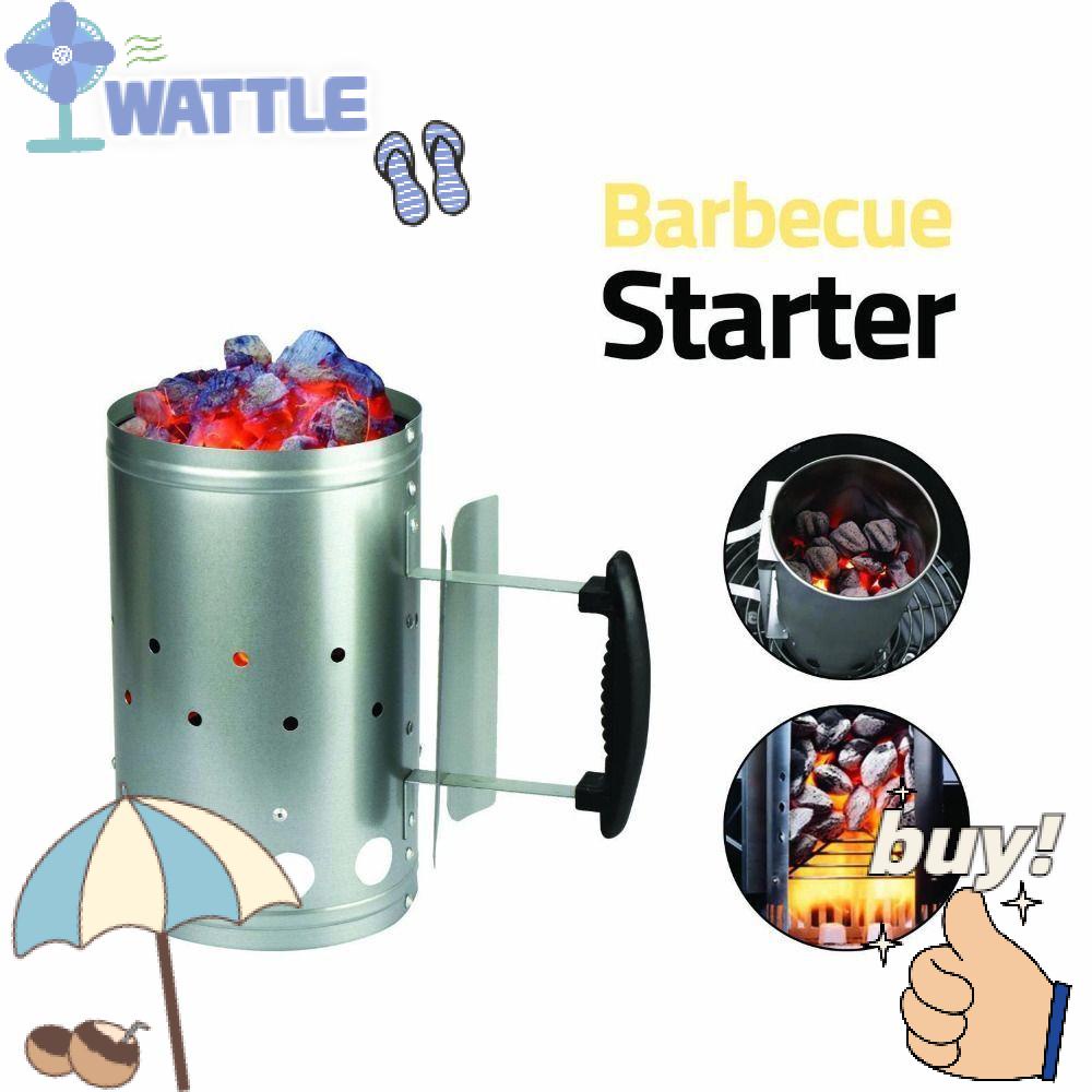 Dụng Cụ Hỗ Trợ Nướng Thịt Bbq Với Tay Cầm Bằng Gỗ Tiện Dụng