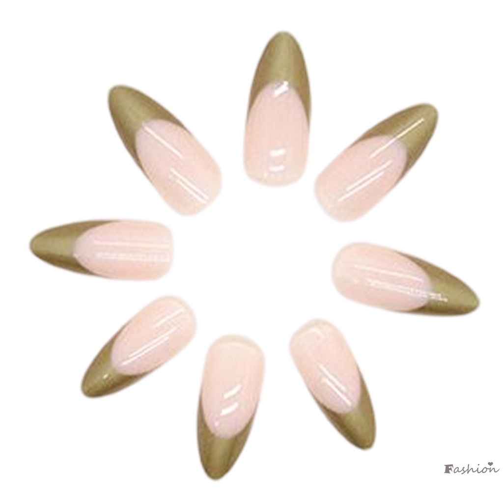 Móng Tay Giả Màu Vàng Ánh Ngọc Trai Bền Và Không Bao Giờ Xẻ Tà