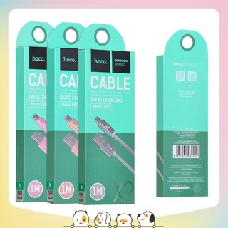 Cáp sạc dây dù hoco x2 microusb chính hãng