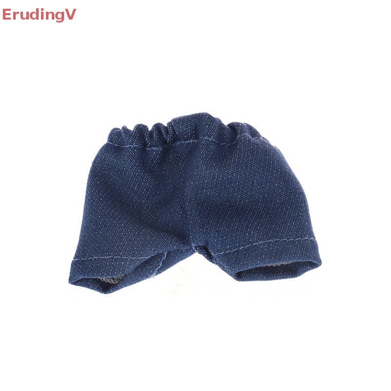 Bộ Áo Sweater + Quần Sooc In Hình Thỏ + Mũ Dễ Thương Cho Búp Bê Tỷ Lệ 1 / 12